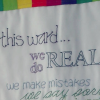 Banner close-up
